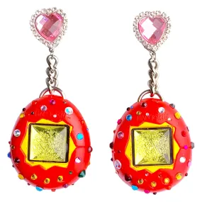 1997 Vintage Tamagotchi Charm Earrings