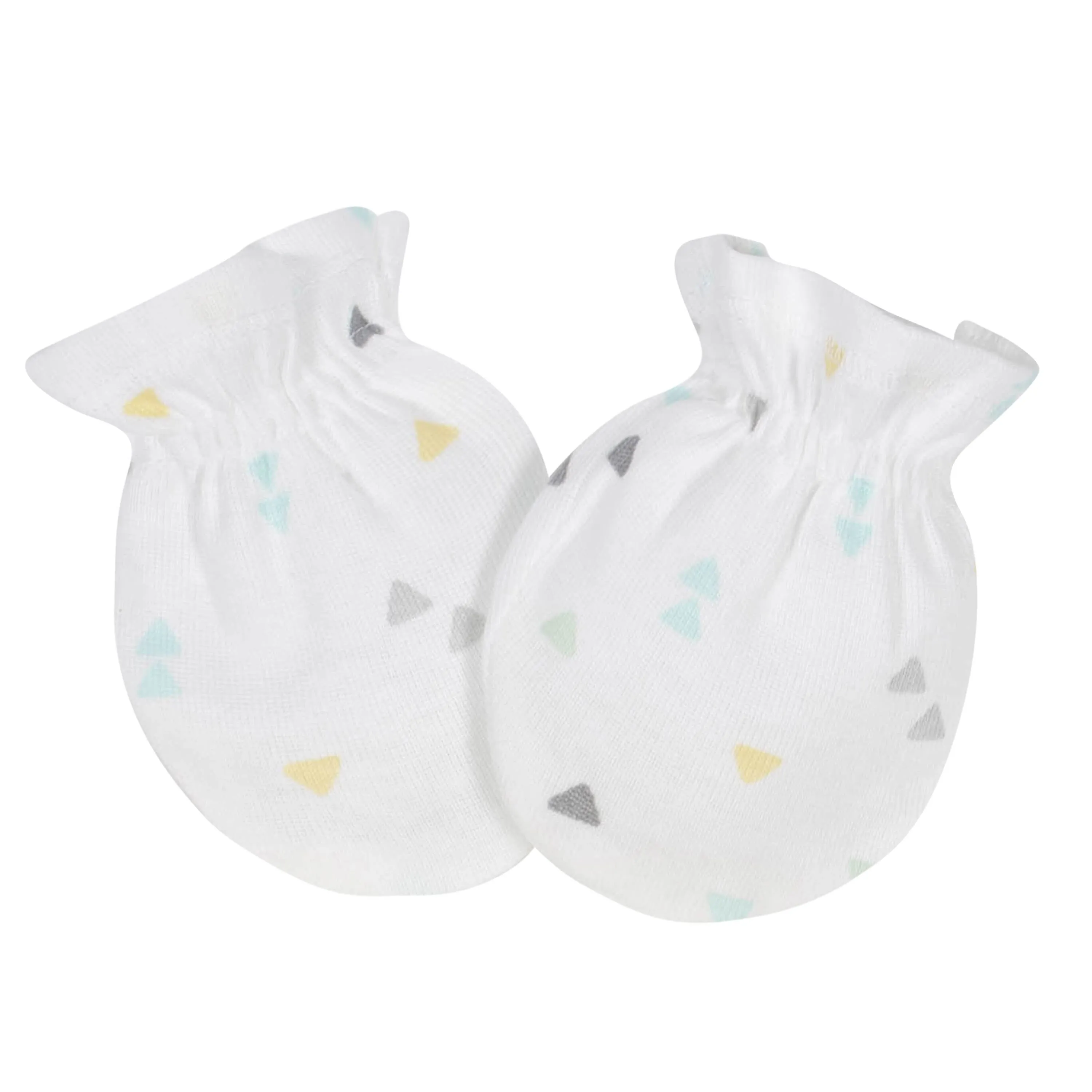 2-Pack Baby Neutral Elephant Mittens