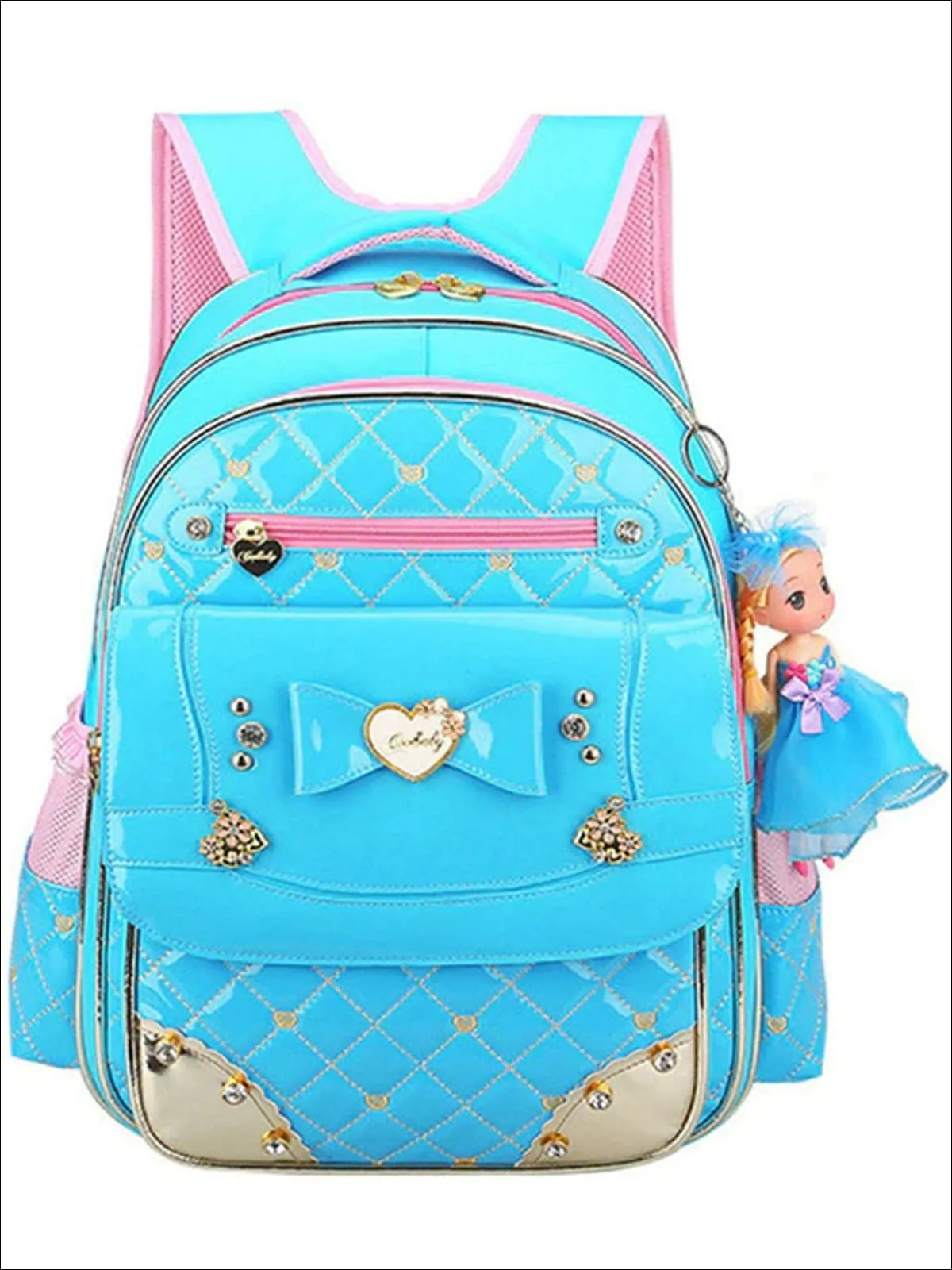 All Dolled Up Vegan Leather Backpack