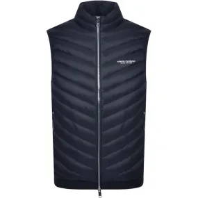 Armani Exchange Down Gilet Navy