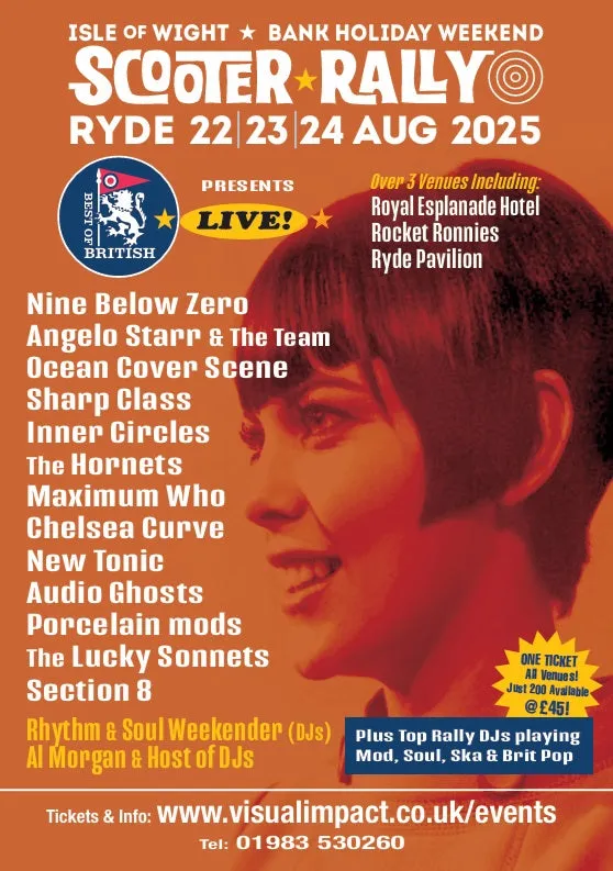 August Bank Holiday Weekender 2025 - Full Weekend Ticket in  Ryde