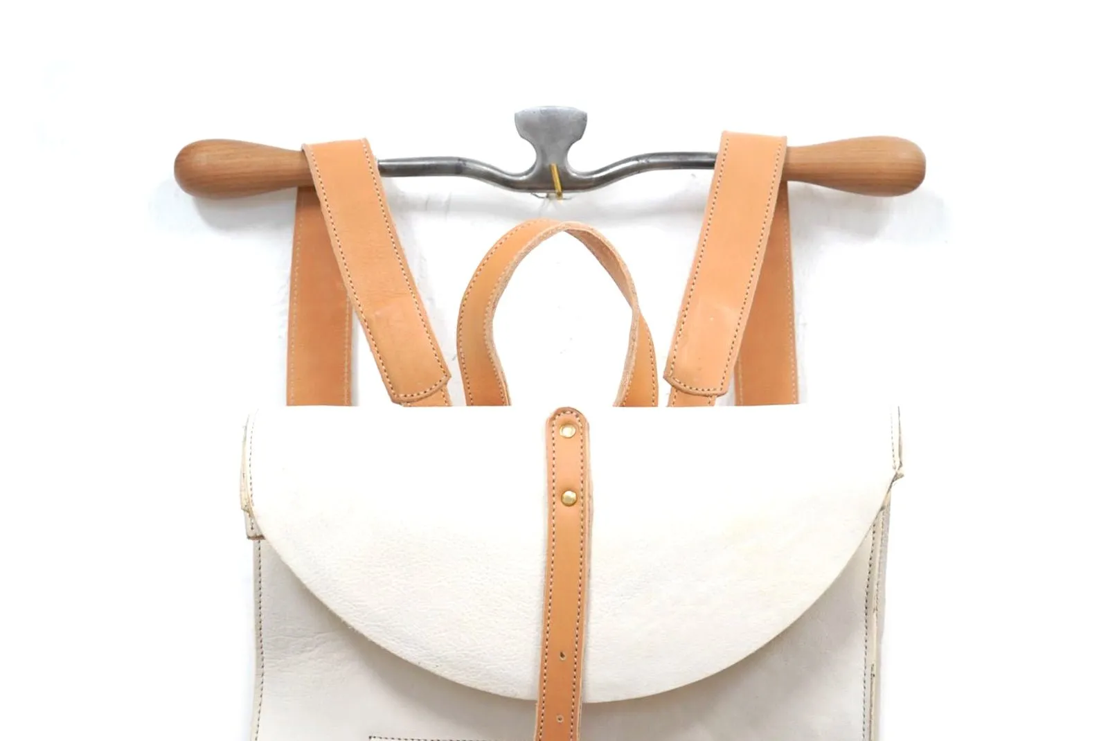 Back Briefcase Eco white