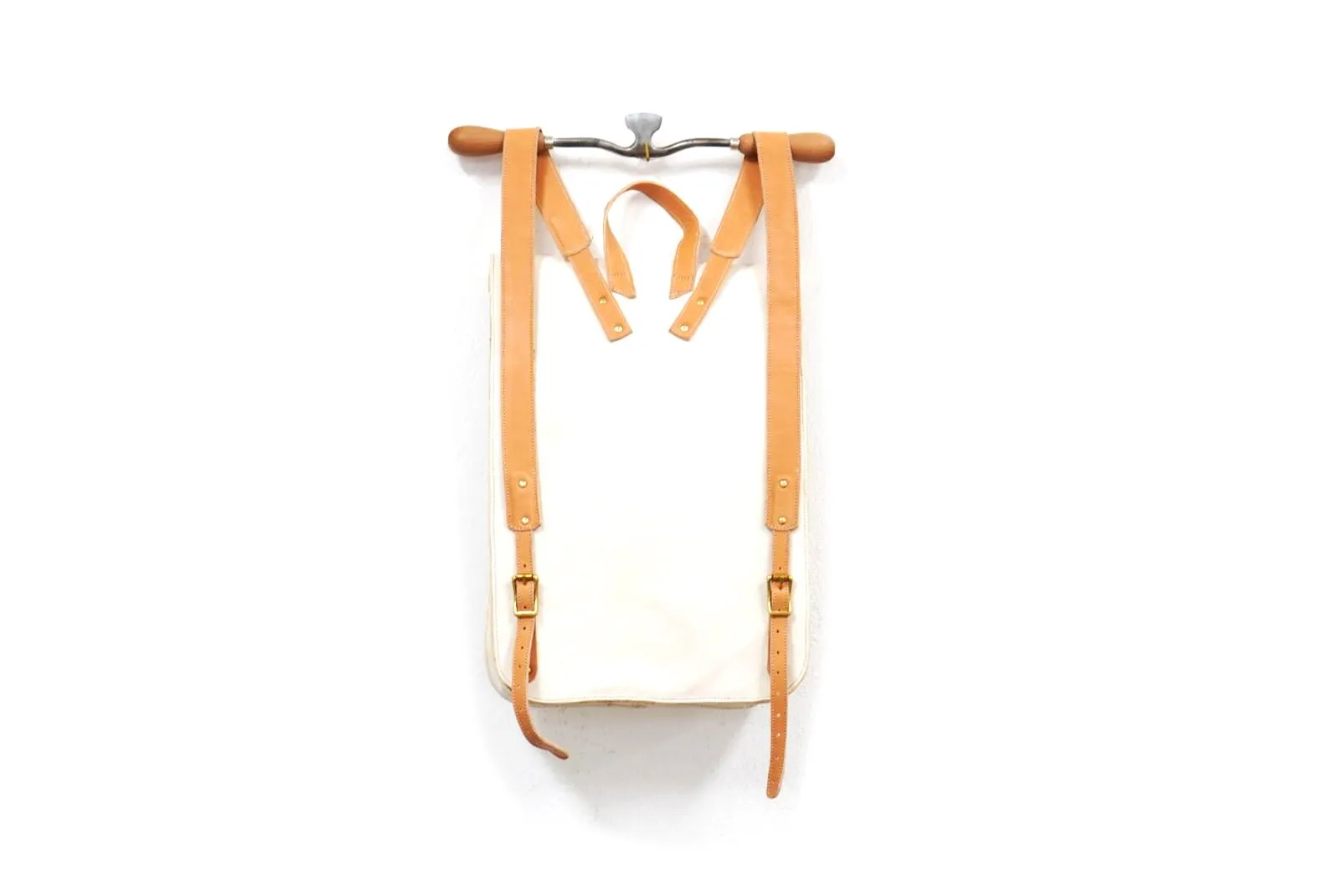 Back Briefcase Eco white