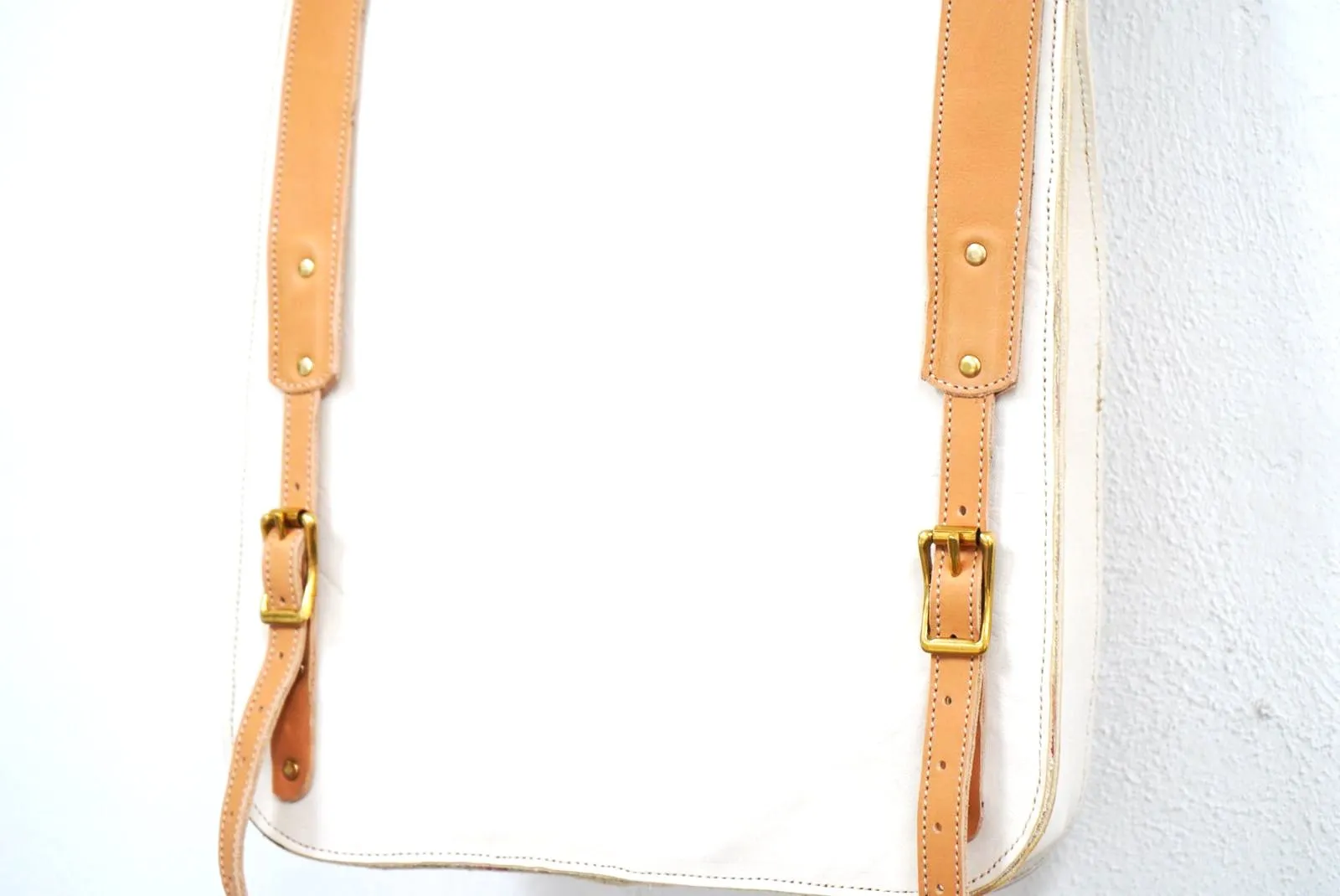 Back Briefcase Eco white