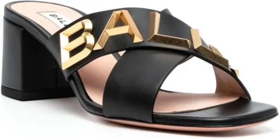 Bally Larise 55mm leather mules Black