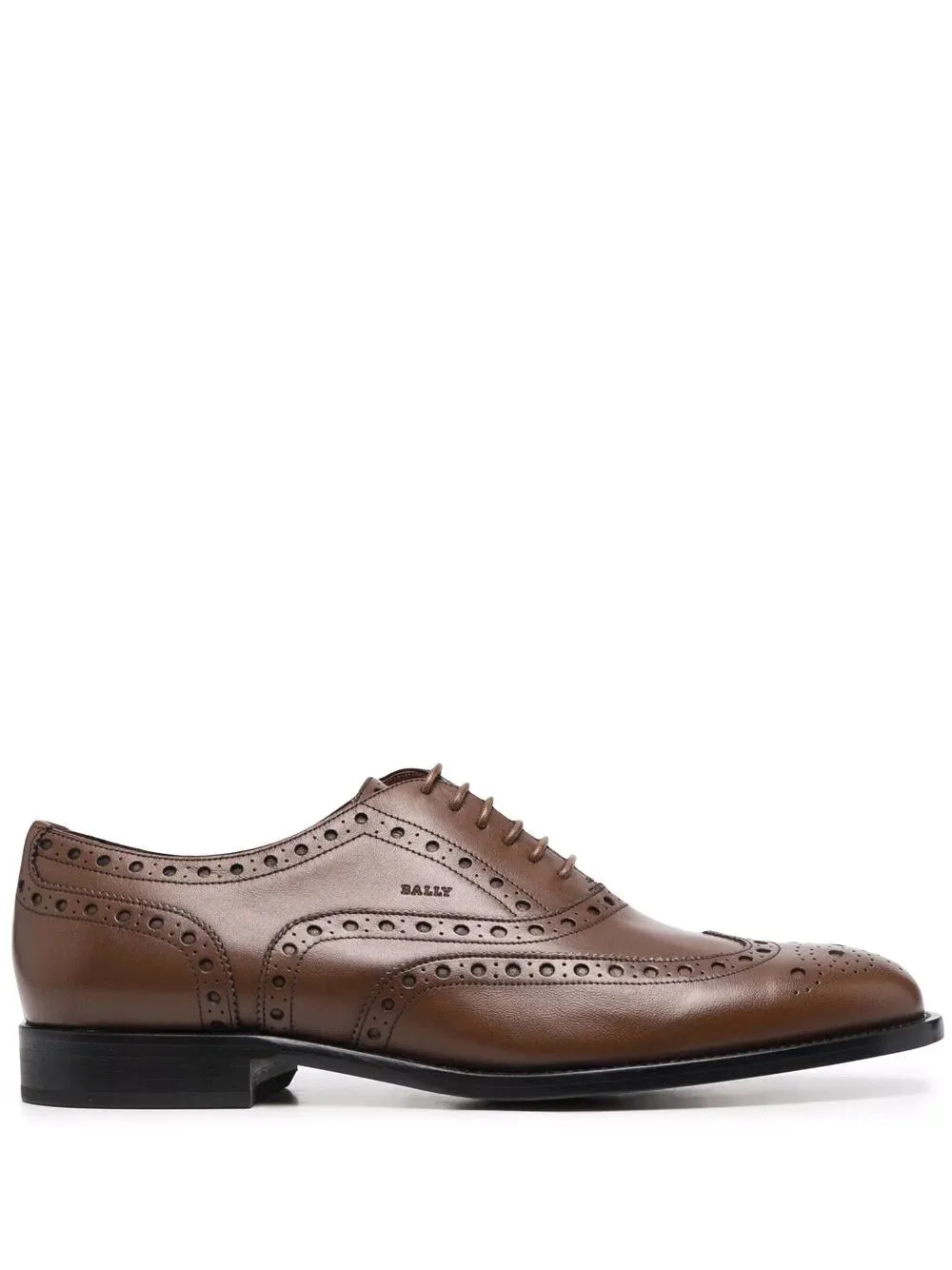 Bally Men's Brogues In Tobacco