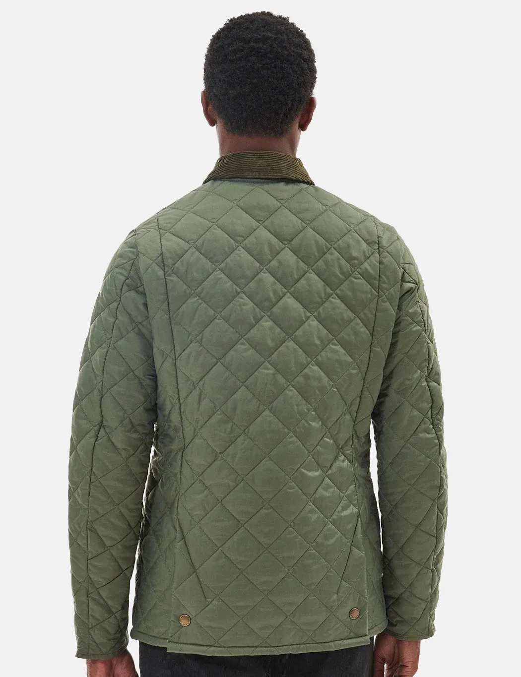 Barbour Heritage Liddesdale Quilted Jacket - Light Moss Green