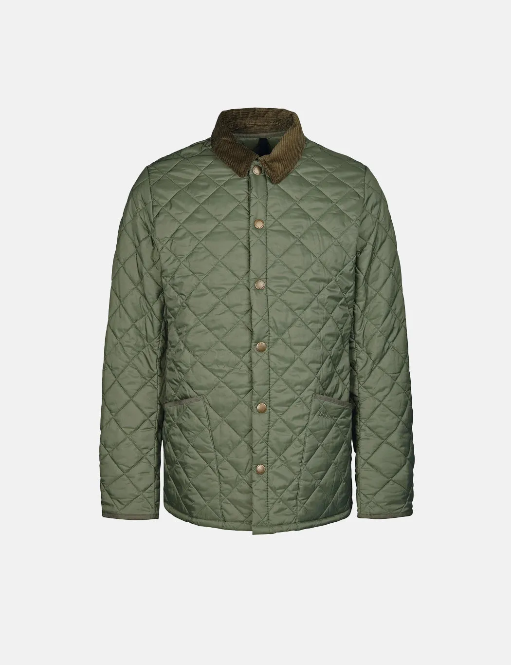 Barbour Heritage Liddesdale Quilted Jacket - Light Moss Green