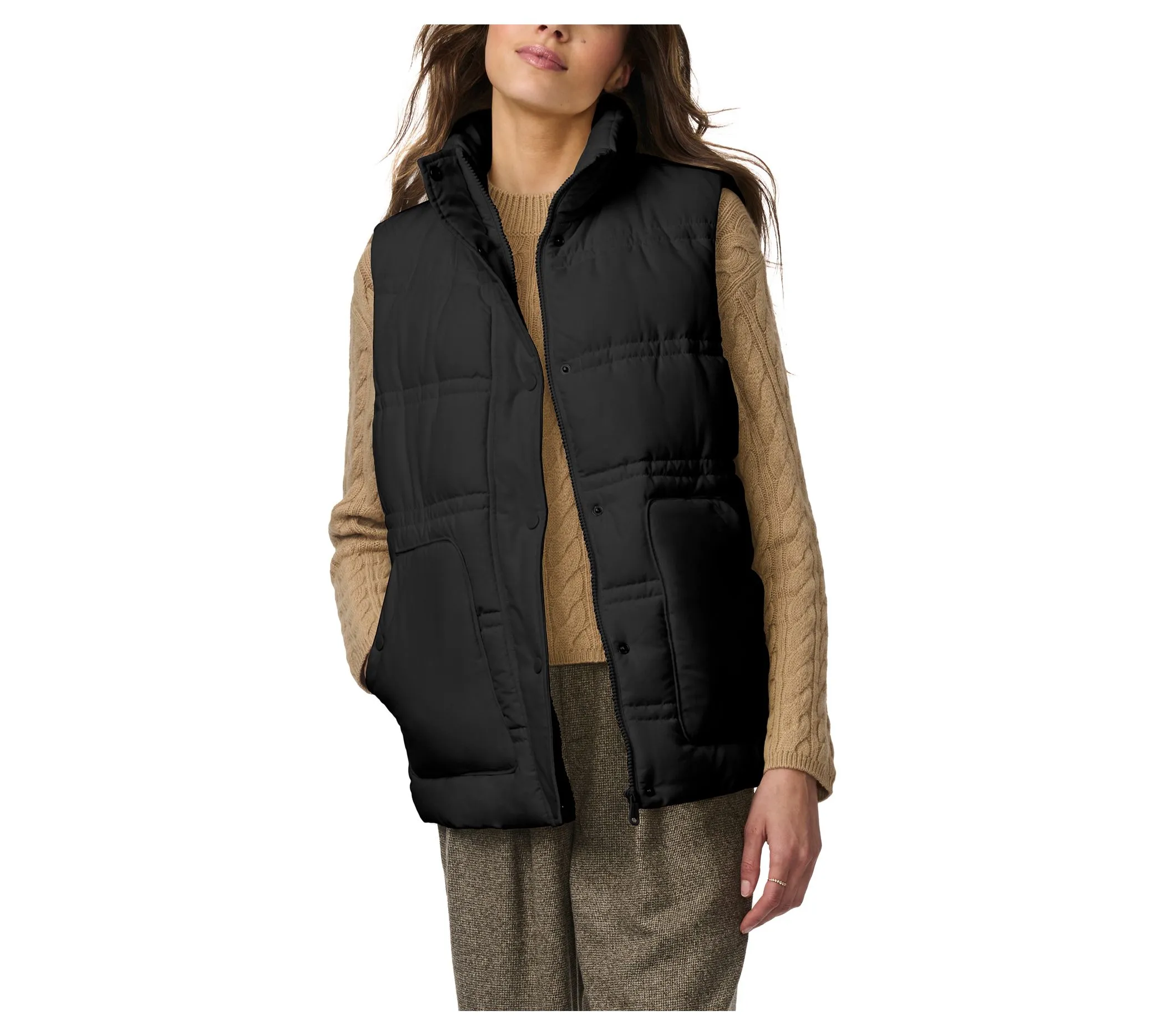 Bernardo Quilted Puffer Vest