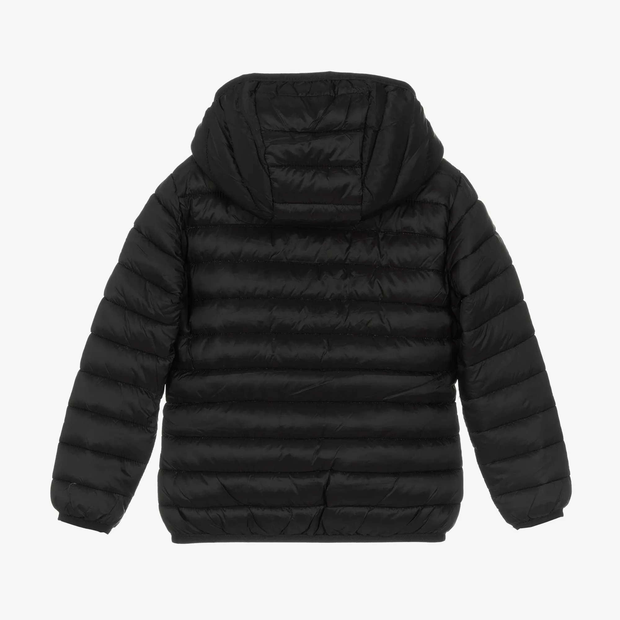 Black Lightweight Puffer Jacket