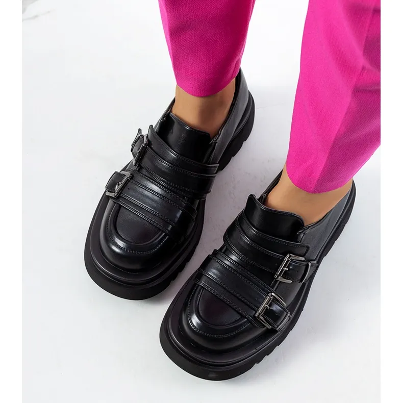 Black Rigan oxfords