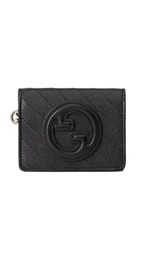 Blondie Card Case Wallet - Black