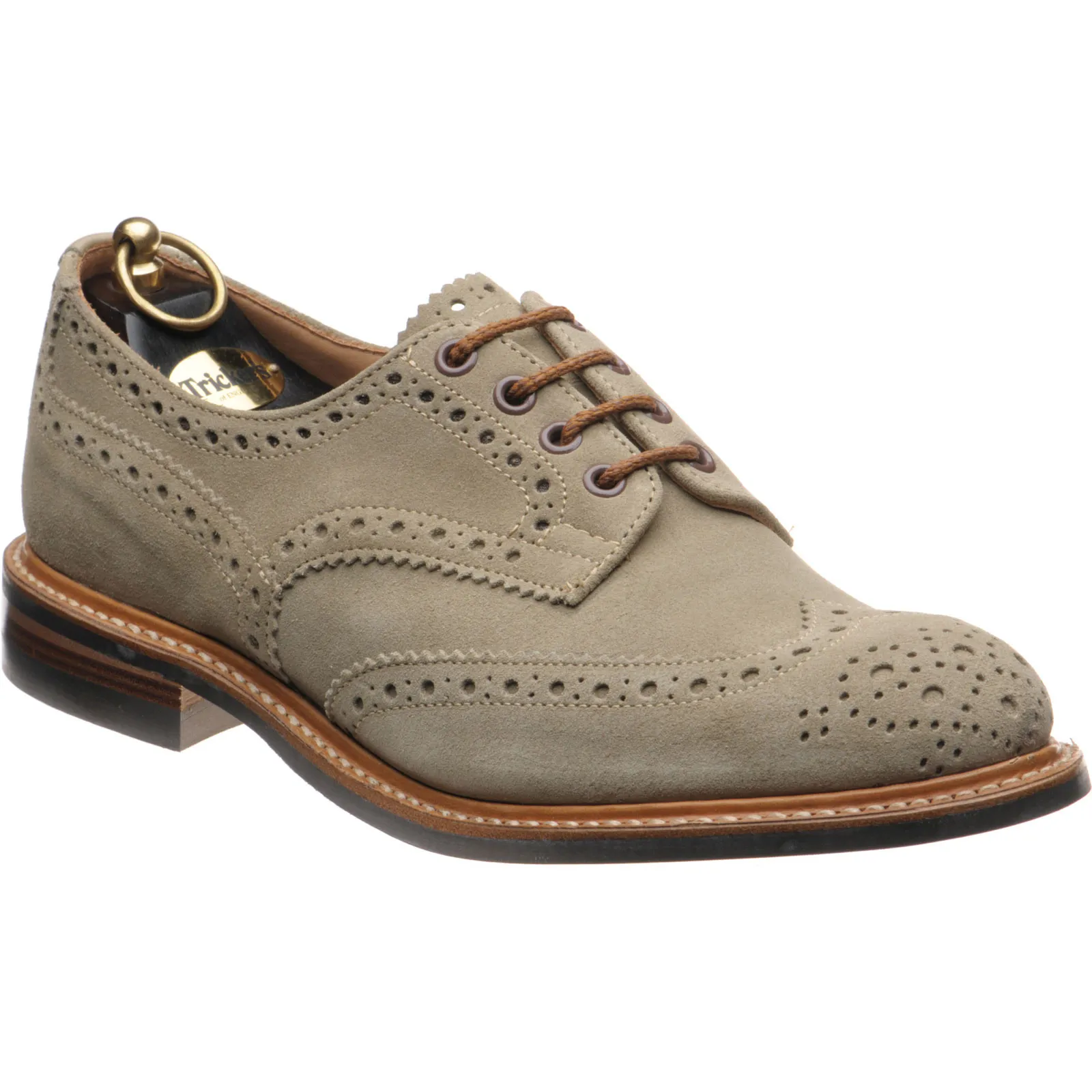 Bourton  rubber-soled brogues