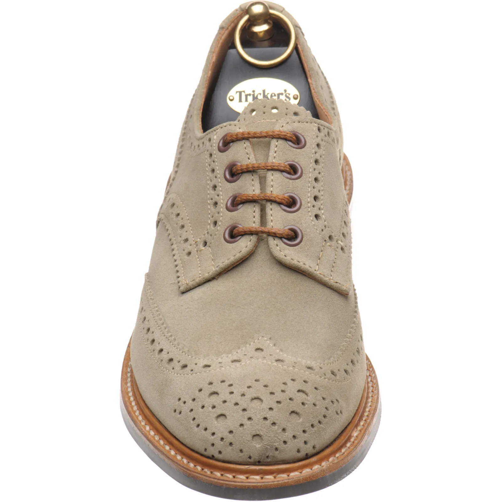 Bourton  rubber-soled brogues