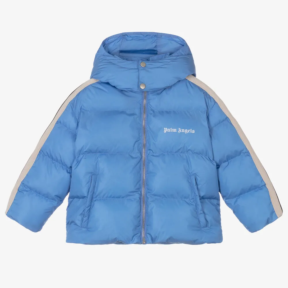 Boys Blue Puffer Jacket