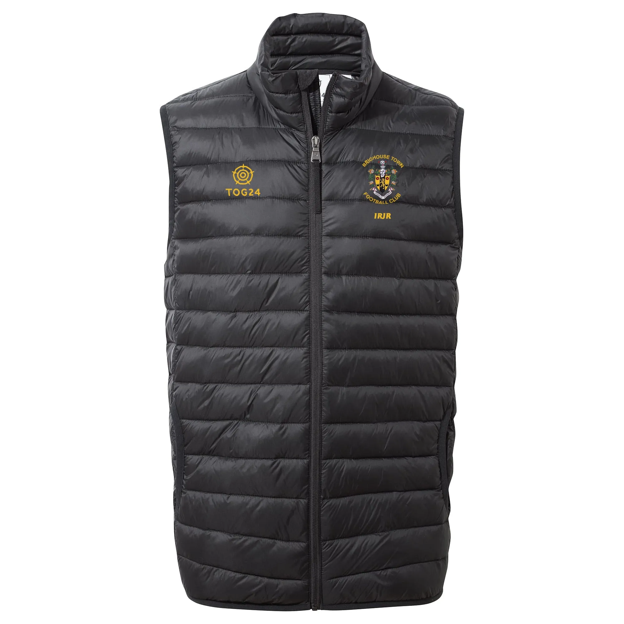 Brighouse Town FC Mens - Gibson Padded Gilet Black