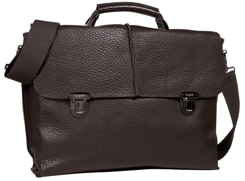 Bugatti Milano Leather Briefcase 