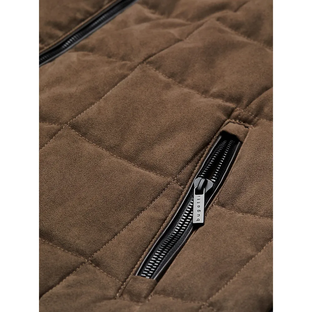 Bugatti Quilted Hooded Vest