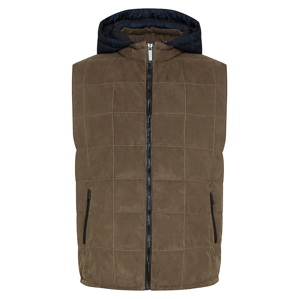 Bugatti Quilted Hooded Vest