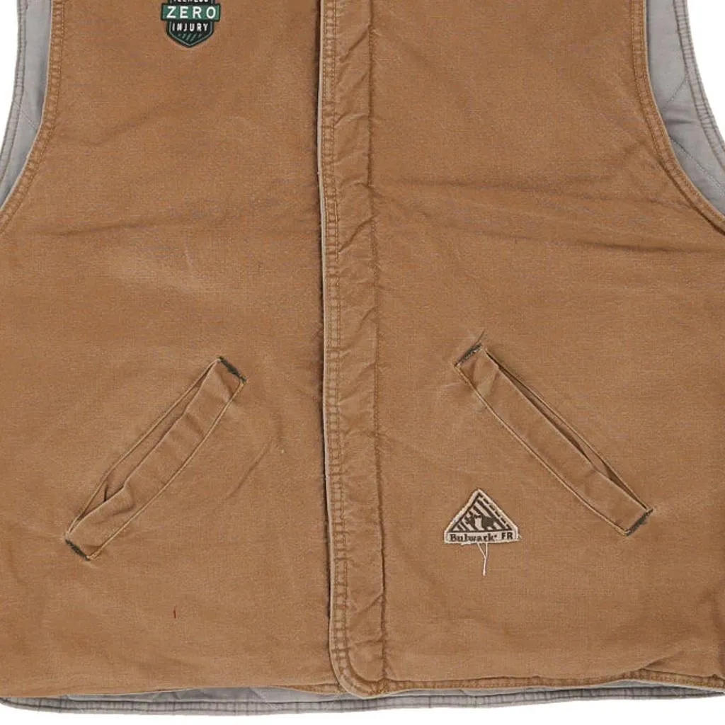 Bulwark Gilet - 2XL Beige Cotton