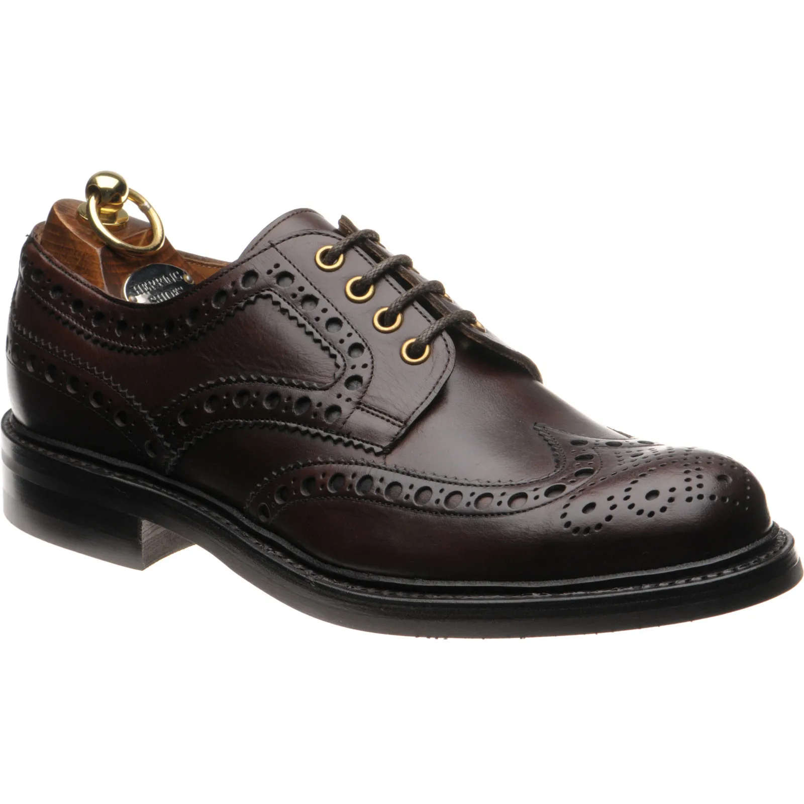 Burford R rubber-soled brogues