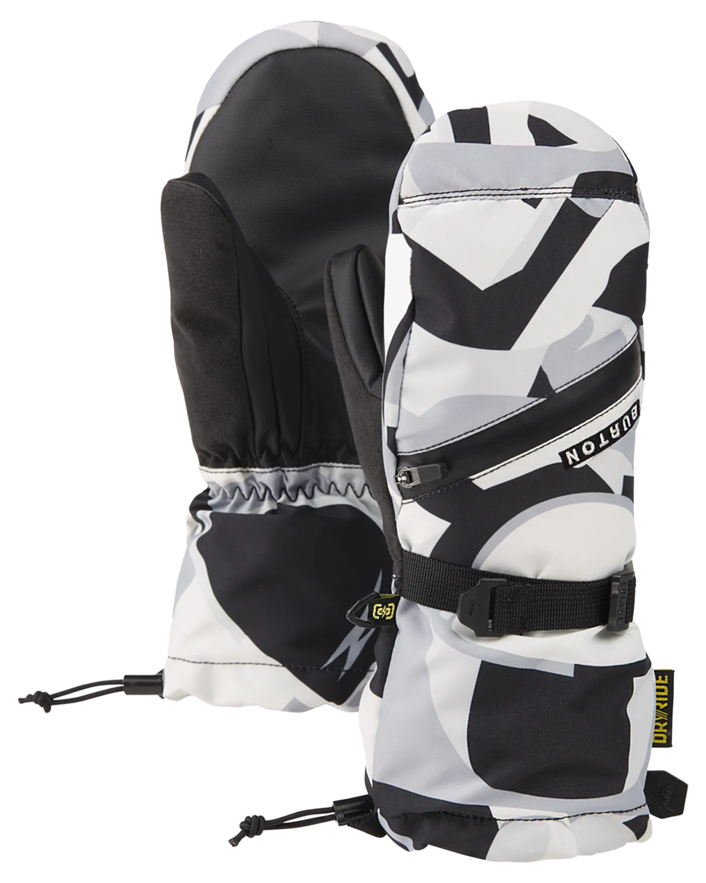 Burton Kids' Vent Snow Mittens - True Black Cosmoblock