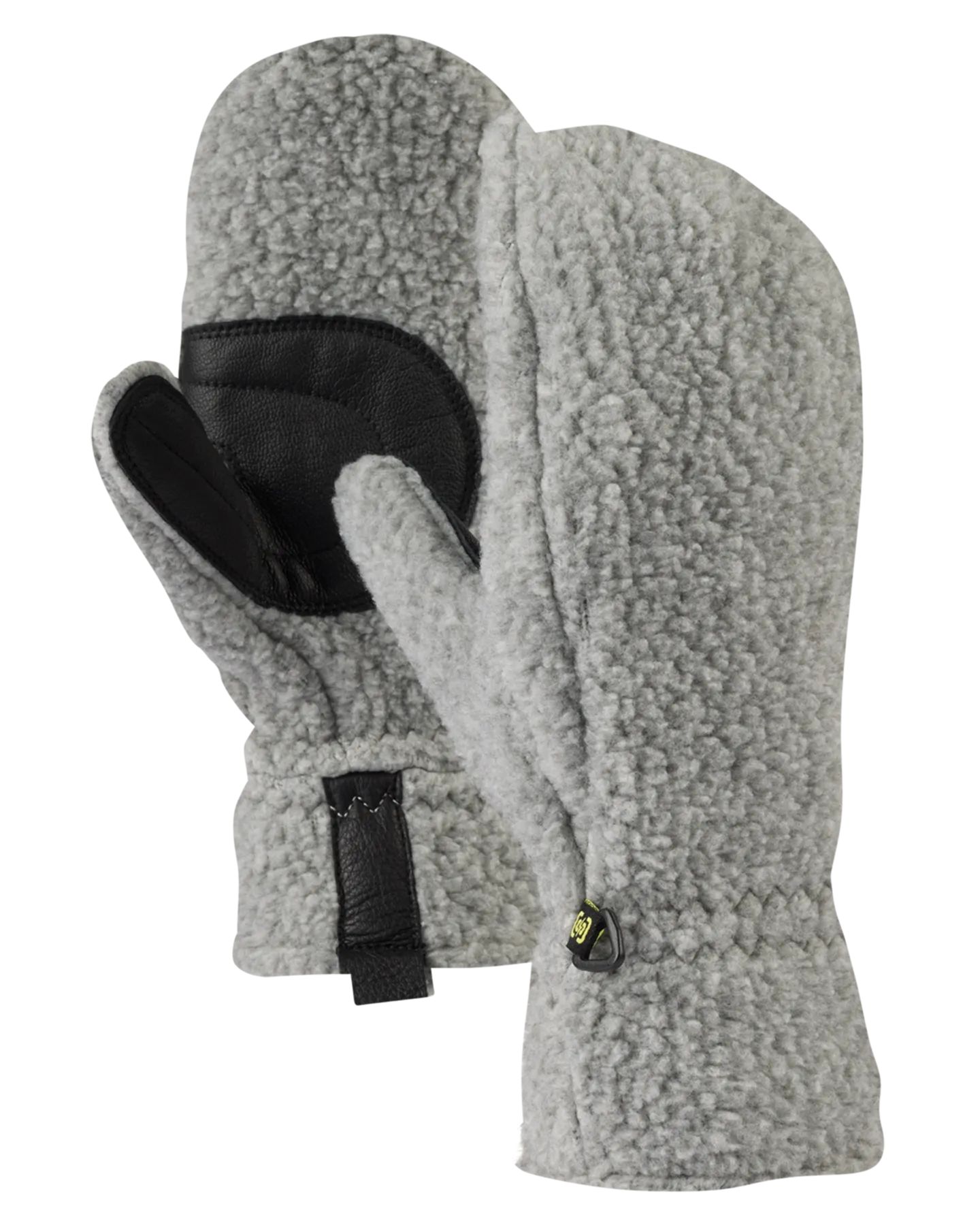 Burton Women's Stovepipe Fleece Mittens - Gray Heather | Shop Gloves & Mittens at Trojan Wake Ski Snow & Snow Skiers