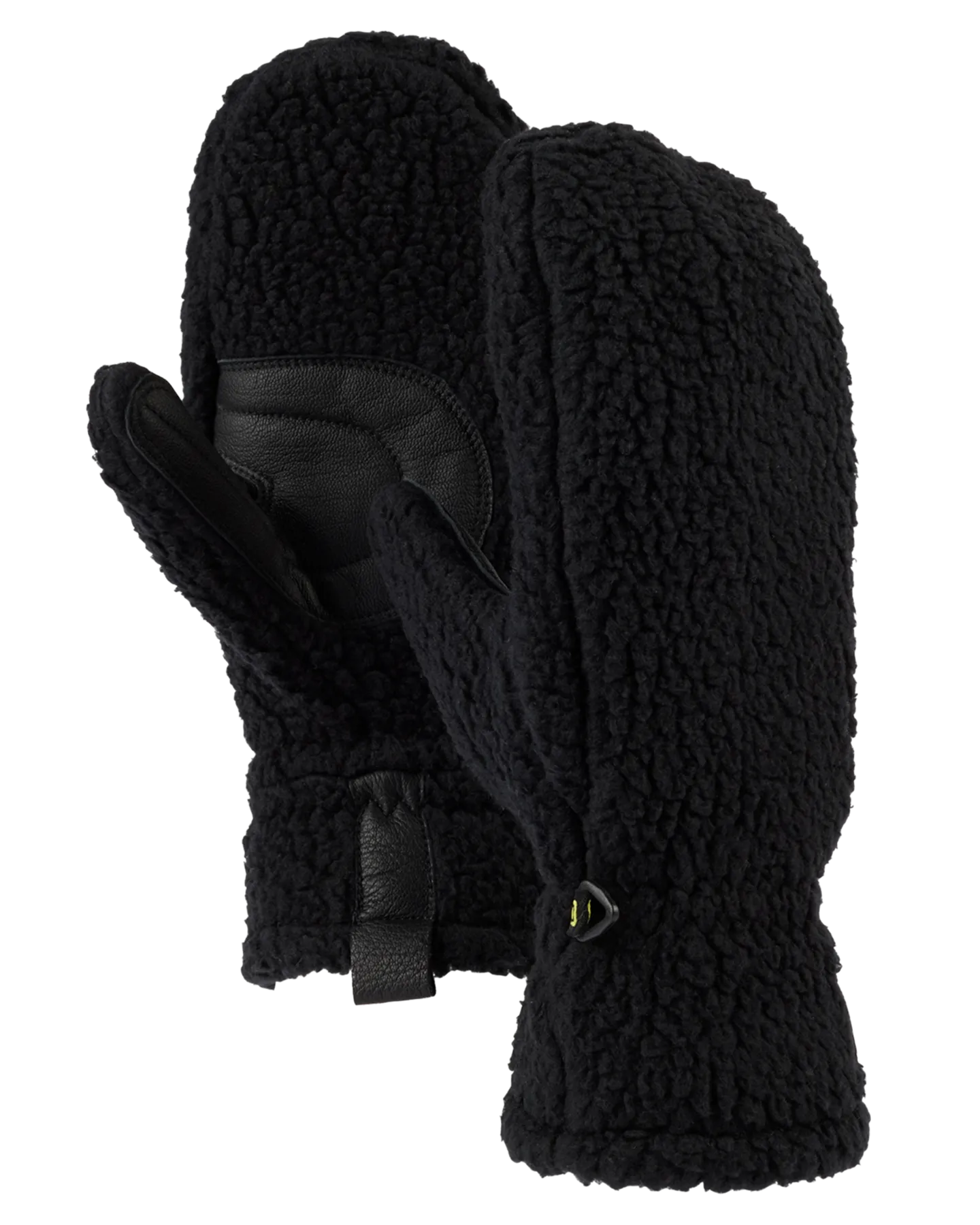 Burton Women's Stovepipe Fleece Mittens - True Black Heather | Shop Gloves & Mittens at Trojan Wake Ski Snow & Snow 