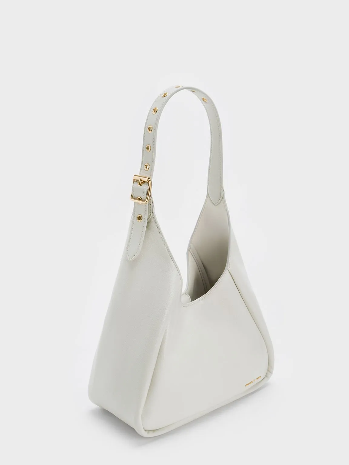 Buzz Hobo Bag - White