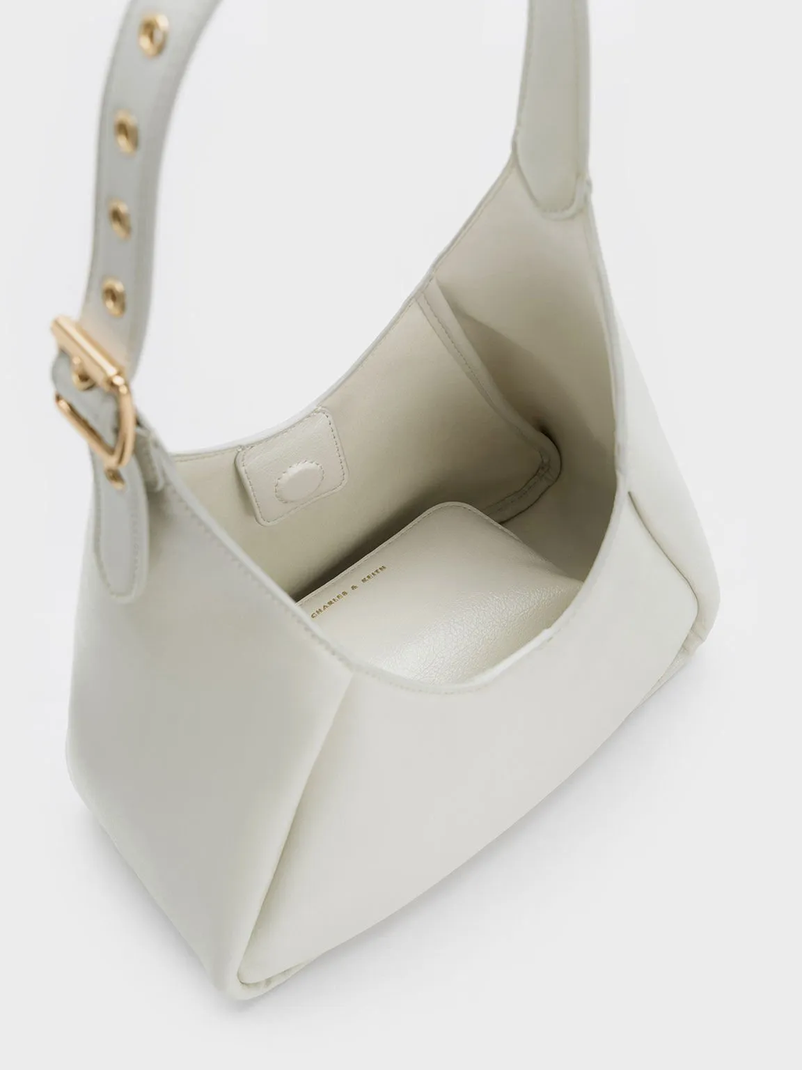 Buzz Hobo Bag - White