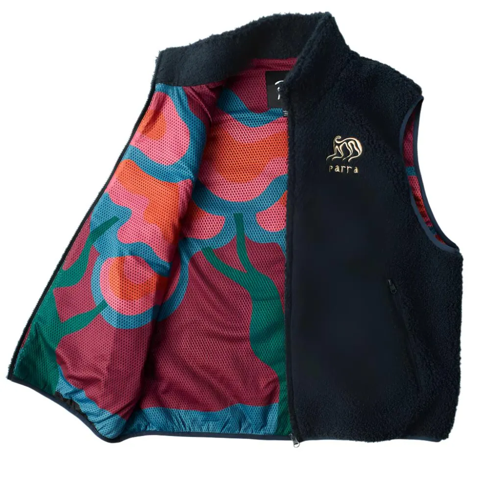 BY PARRA CHEST ALIEN VEST // MIDNIGHT BLUE