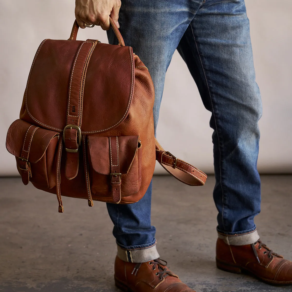 Canvas & Horween Stone-Washed Rucksack No.180 | NEW