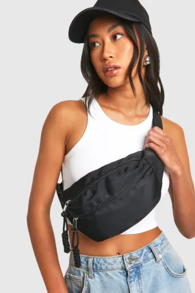 Canvas Strap Fanny Pack