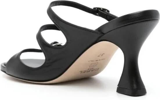 Carel Paris Kitty 70mm mules Black