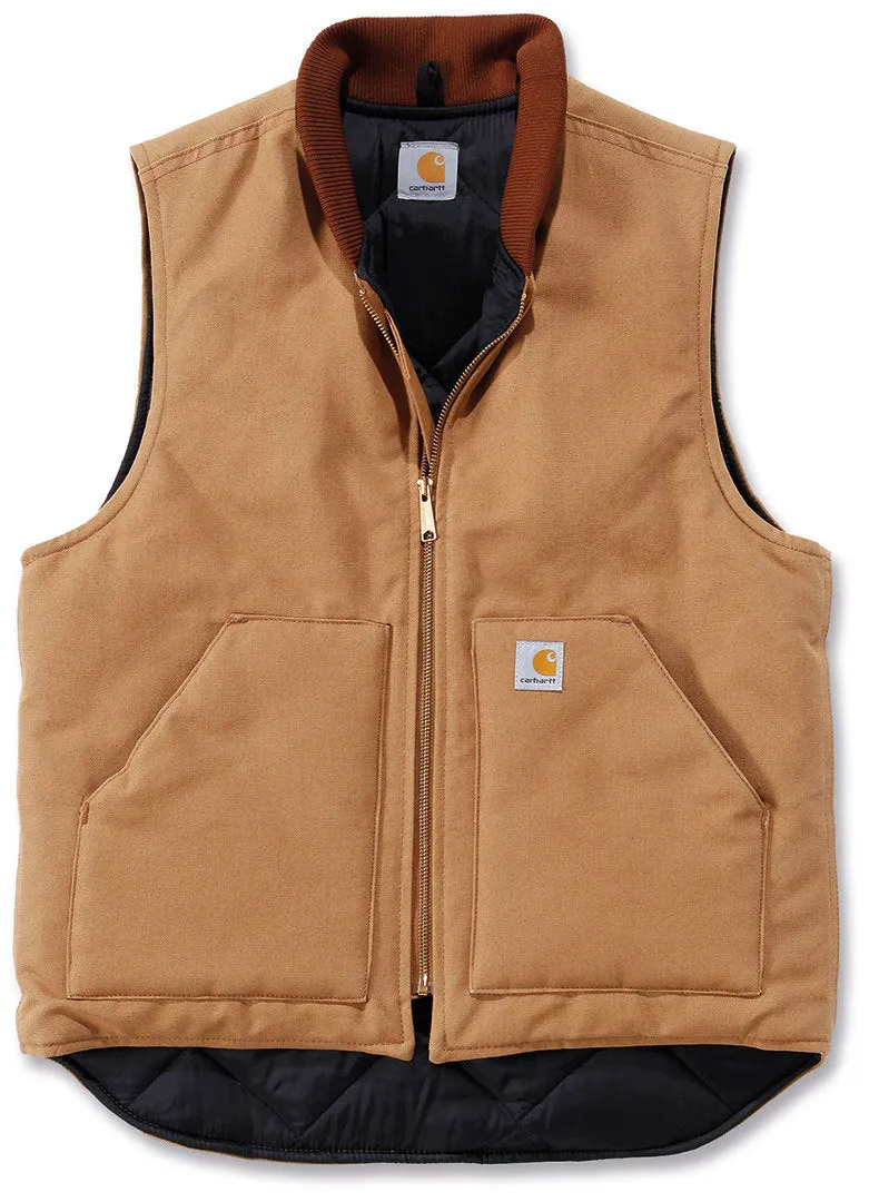 Carhartt Arctic Quilt Lined Vest Duck Brown