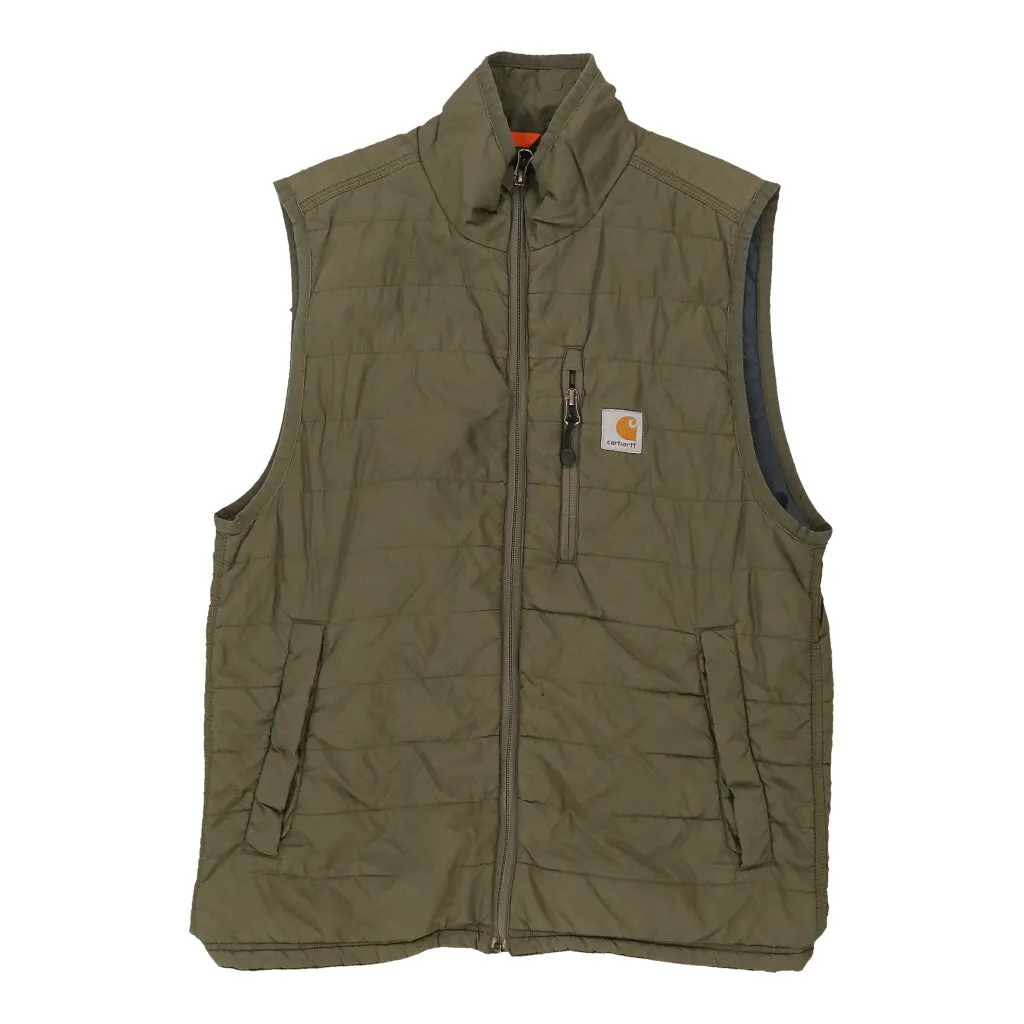 Carhartt Gilet - Small Khaki Nylon