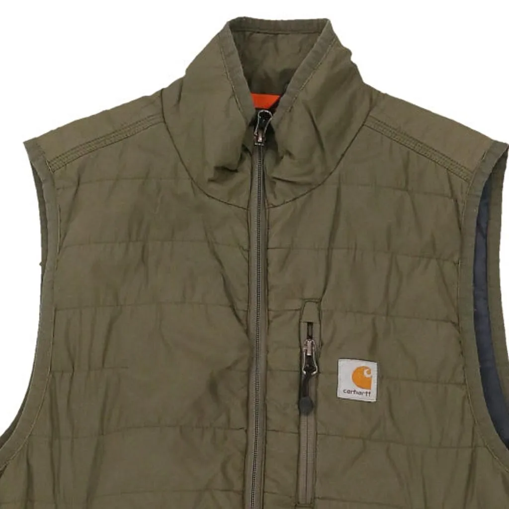 Carhartt Gilet - Small Khaki Nylon