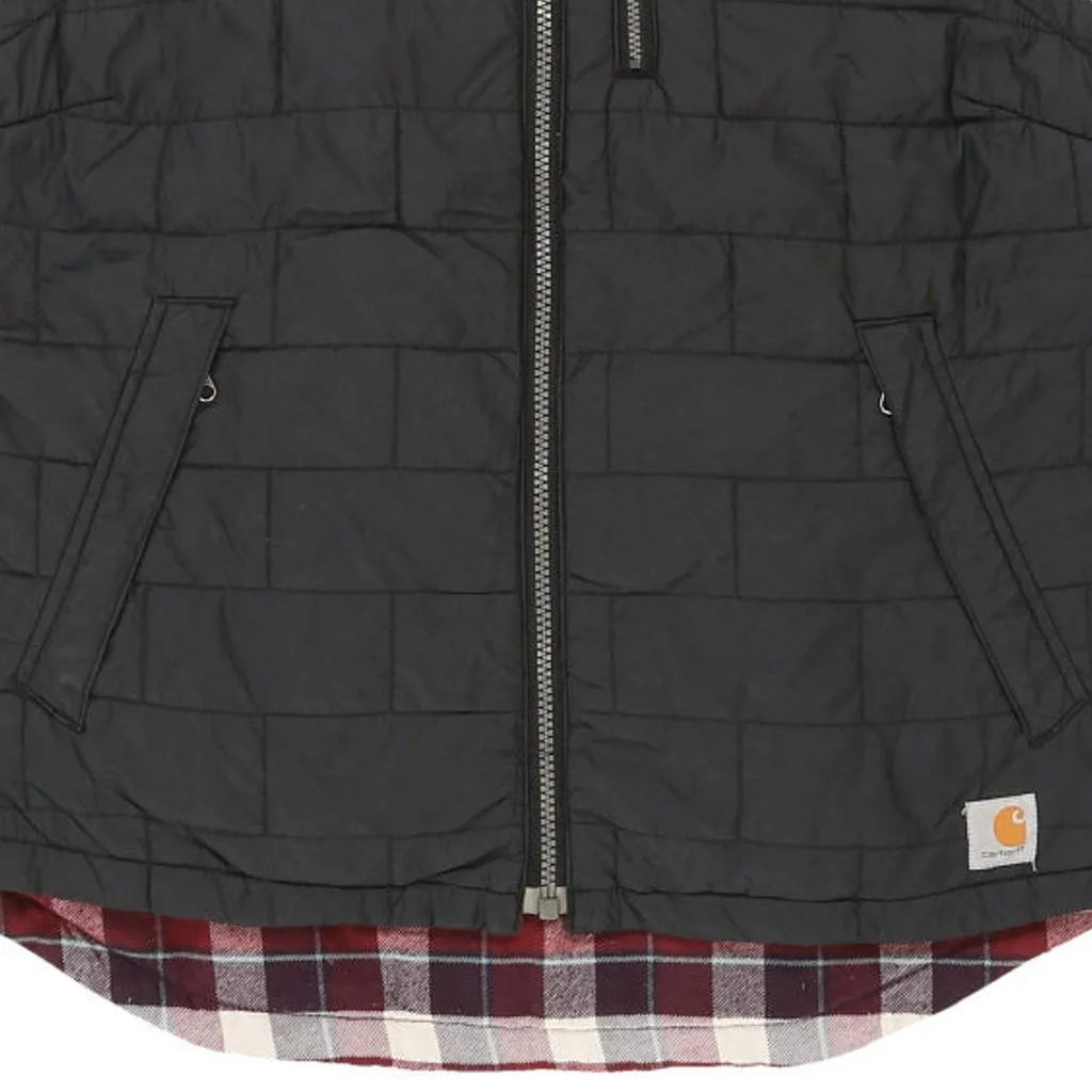 Carhartt Reversible Gilet - Medium Black Nylon