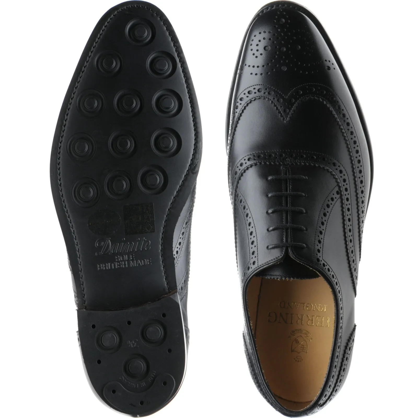 Carnaby  rubber-soled brogues