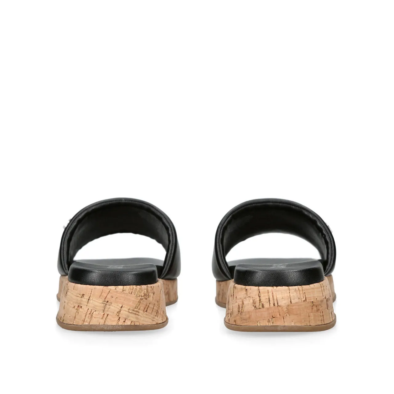 CARVELA Cloud Flat Sandals - Black