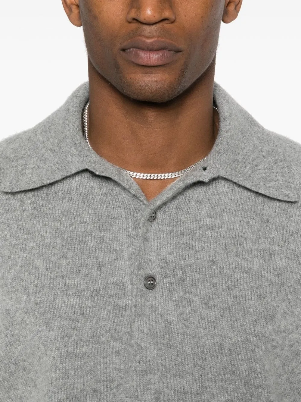 CASHMERE POLO SHIRT