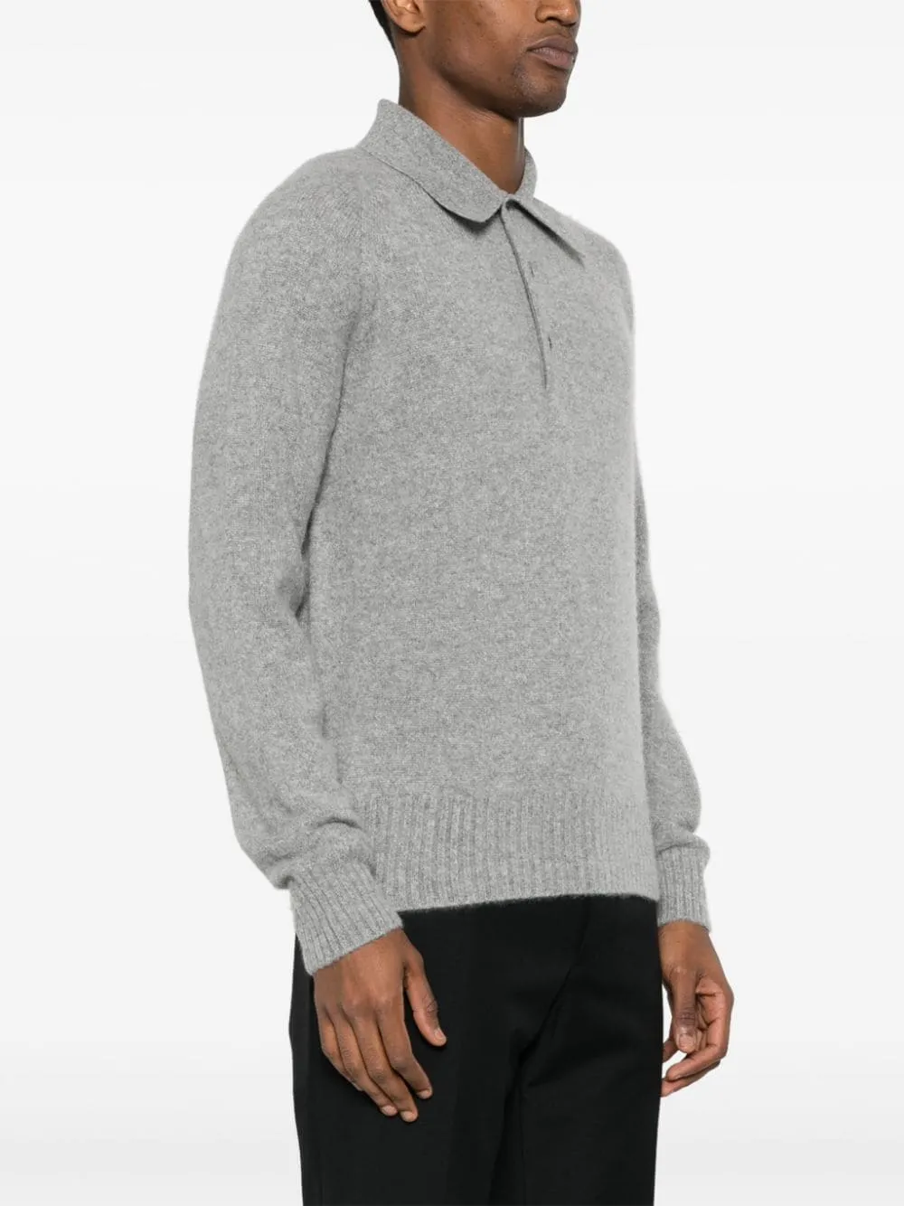 CASHMERE POLO SHIRT