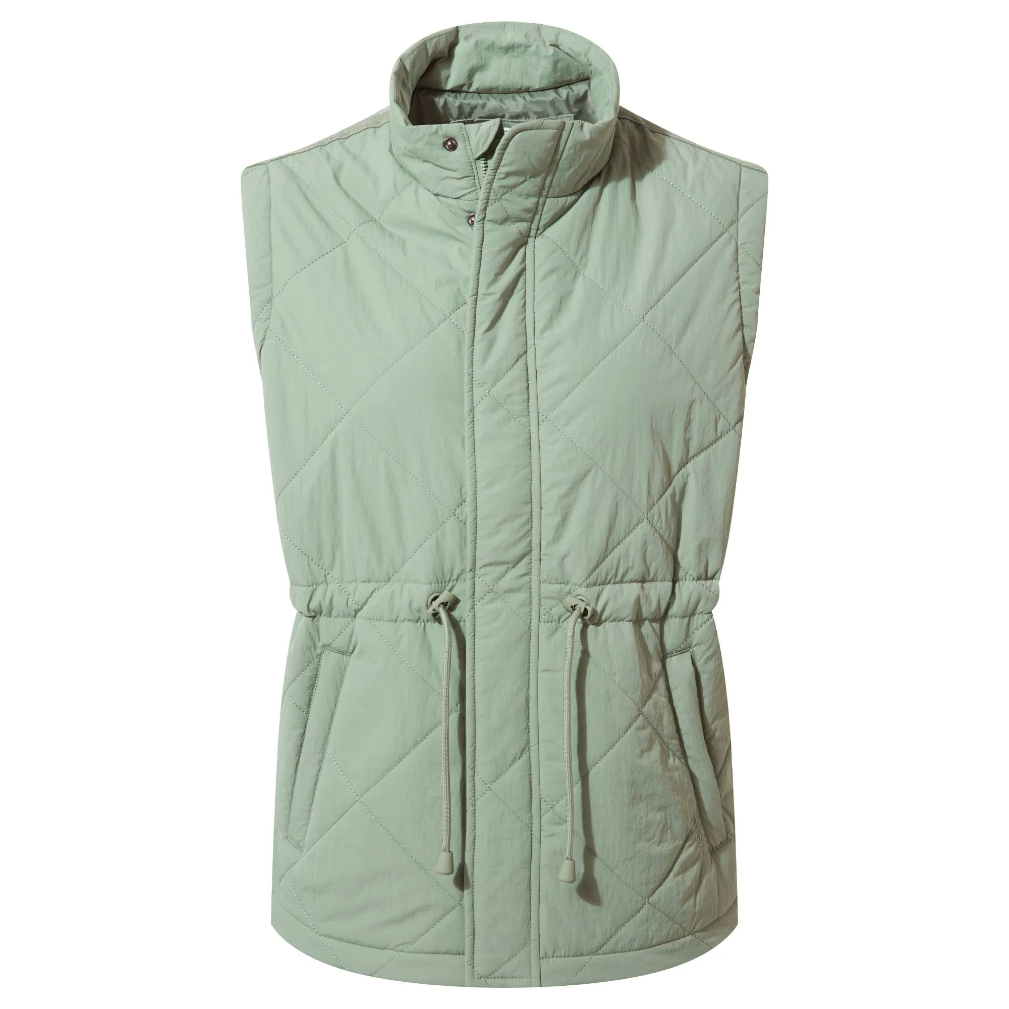 Cassly Womens Padded Gilet - Pistachio