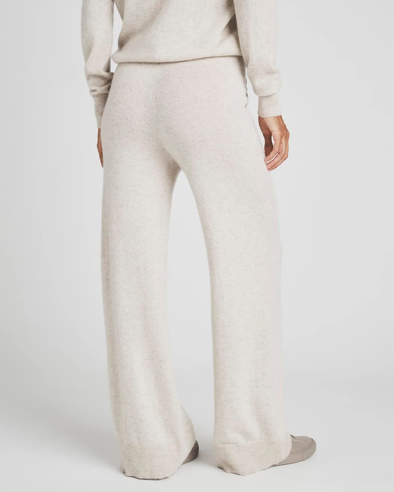 Charlotte Cashmere Wide Leg Pant