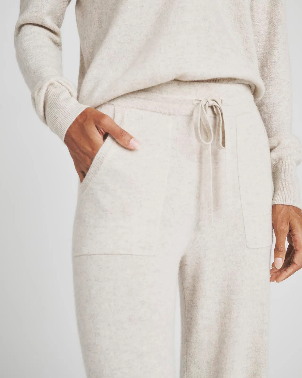 Charlotte Cashmere Wide Leg Pant