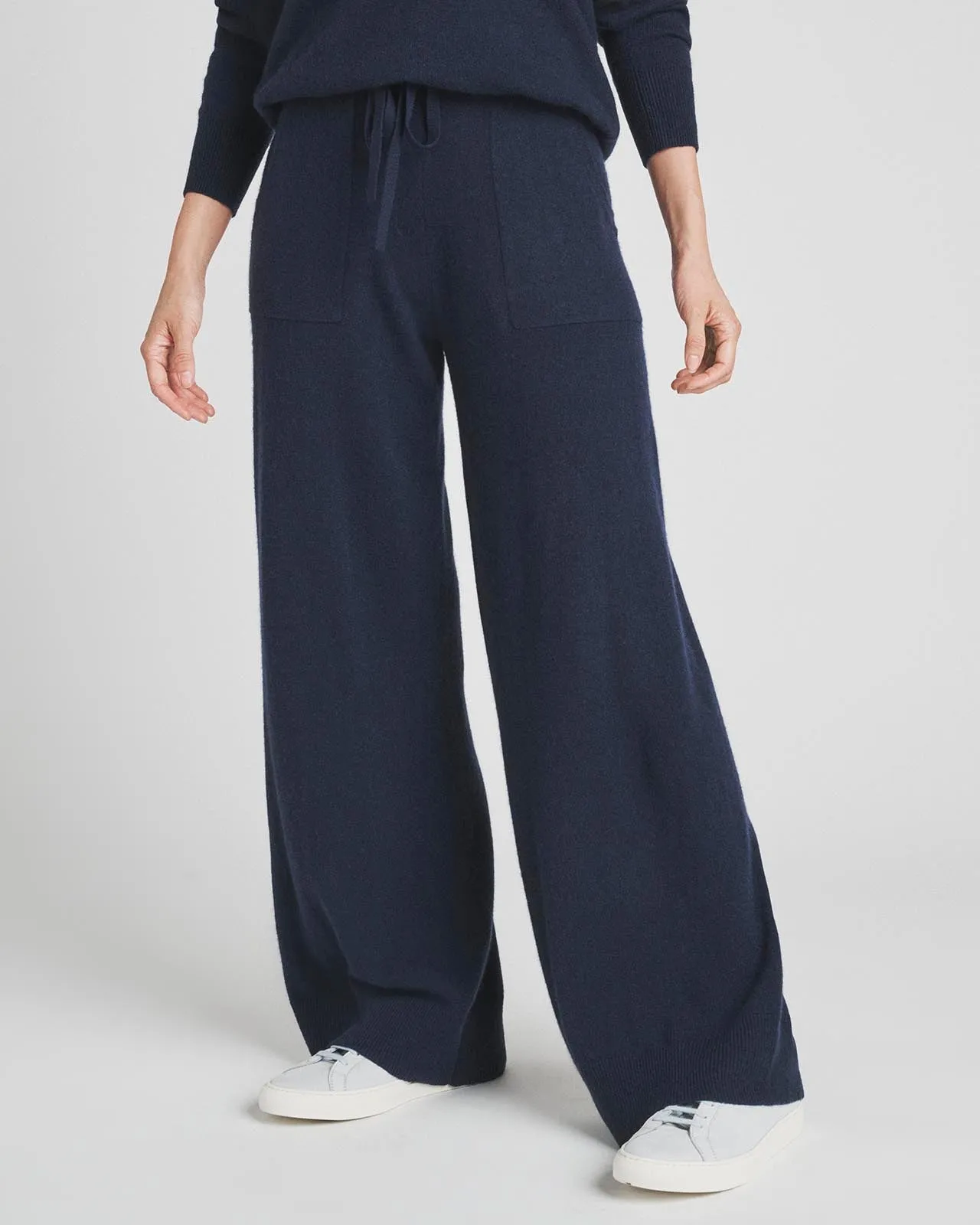 Charlotte Cashmere Wide Leg Pant