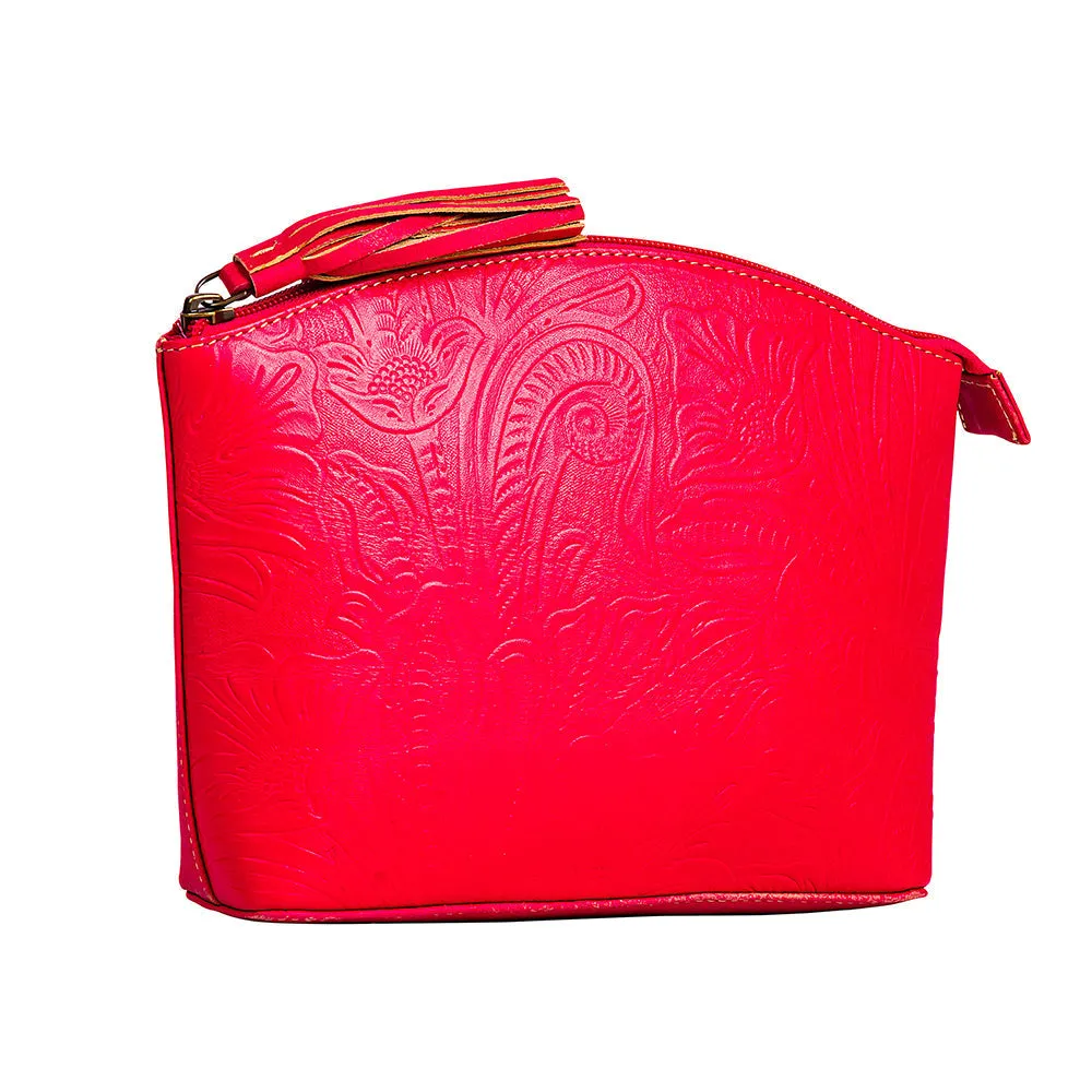 Clarendon Pouch in Red