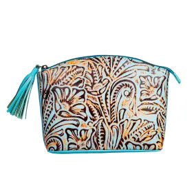 Clarendon Pouch in Turquoise