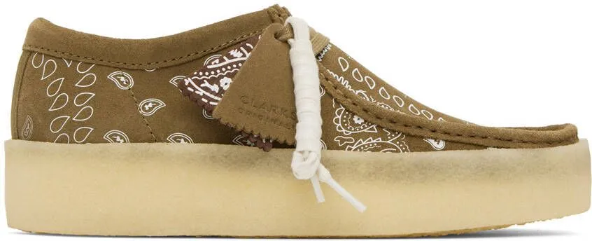 Clarks Originals Khaki Wallabee Cup Oxfords