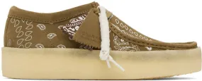 Clarks Originals Khaki Wallabee Cup Oxfords